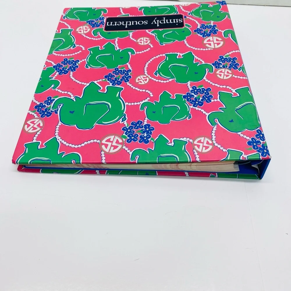 Simply Southern Notebook Journal Calendar Removed Pursuit of Preppiness Elephant
